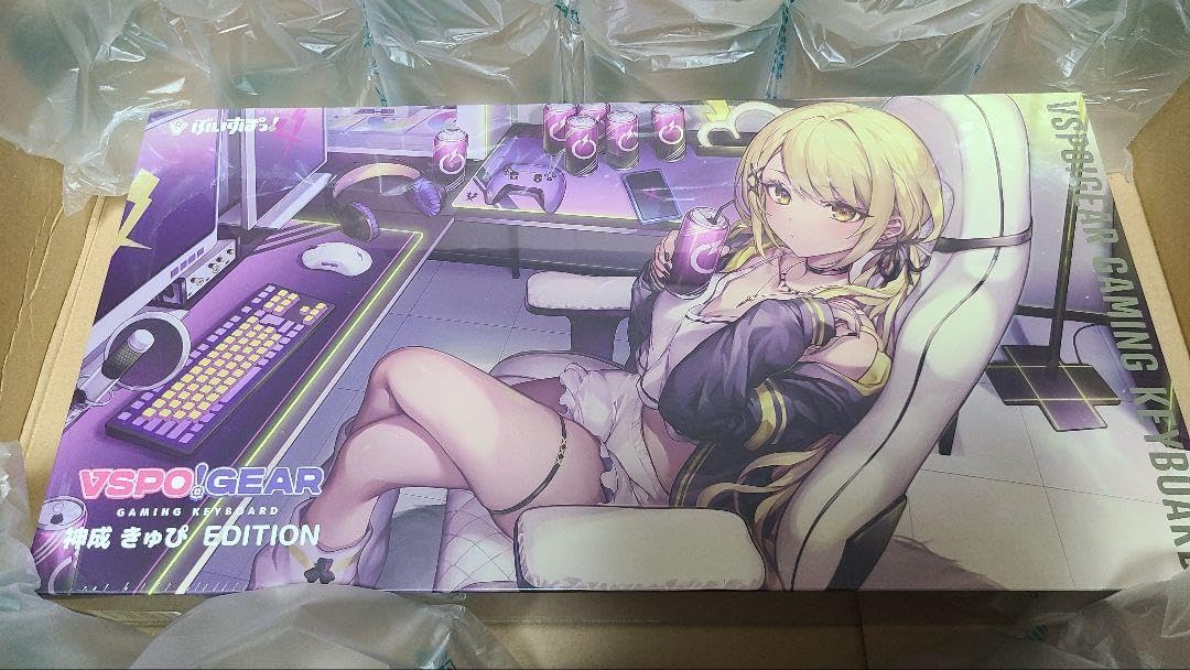 ぶいすぽキーボード(神成きゅぴedition) VSPO 神成きゅぴ